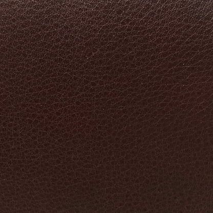 ‘Shelby’ Sk-097d Dark Brown Leather Square Footstool