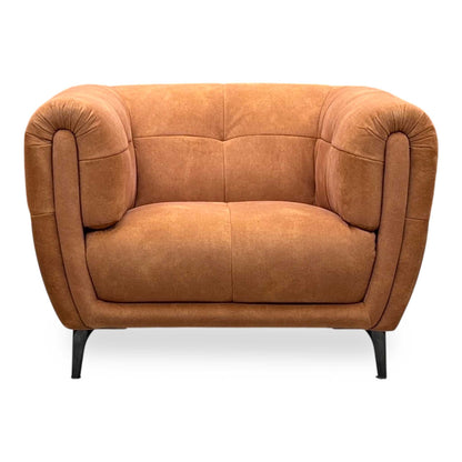 ‘Sienna’ Dexter Pumpkin 43509 Fabric Armchair
