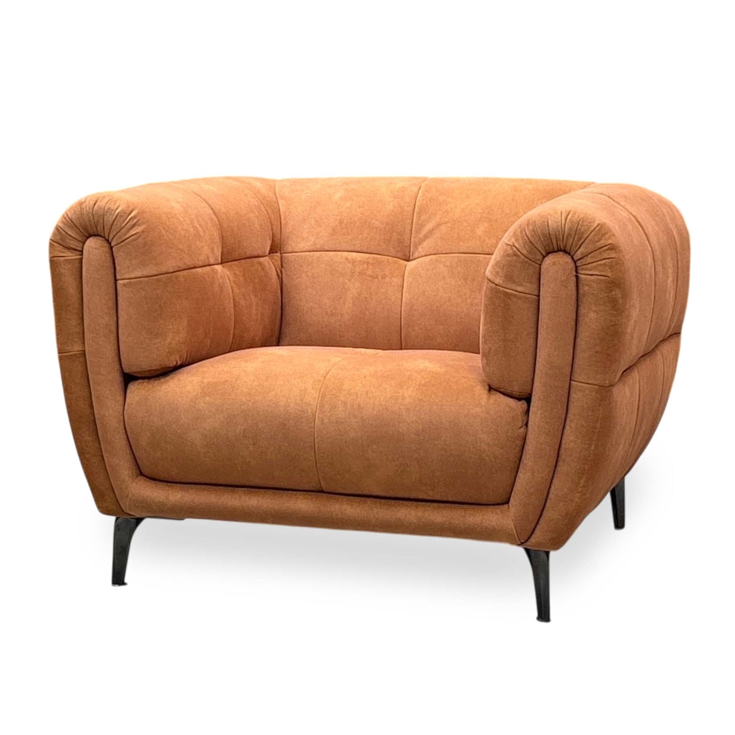 ‘Sienna’ Dexter Pumpkin 43509 Fabric Armchair