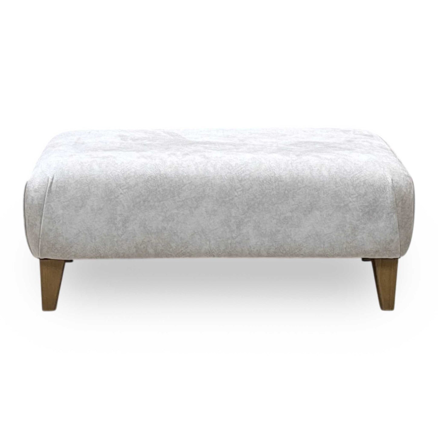‘Aura’ Kenzo Cream Dw Ft Fabric Footstool