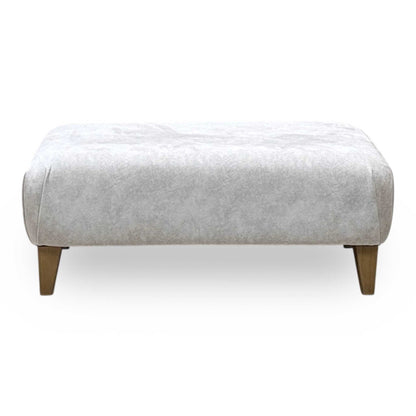 ‘Aura’ Kenzo Cream Dw Ft Fabric Footstool