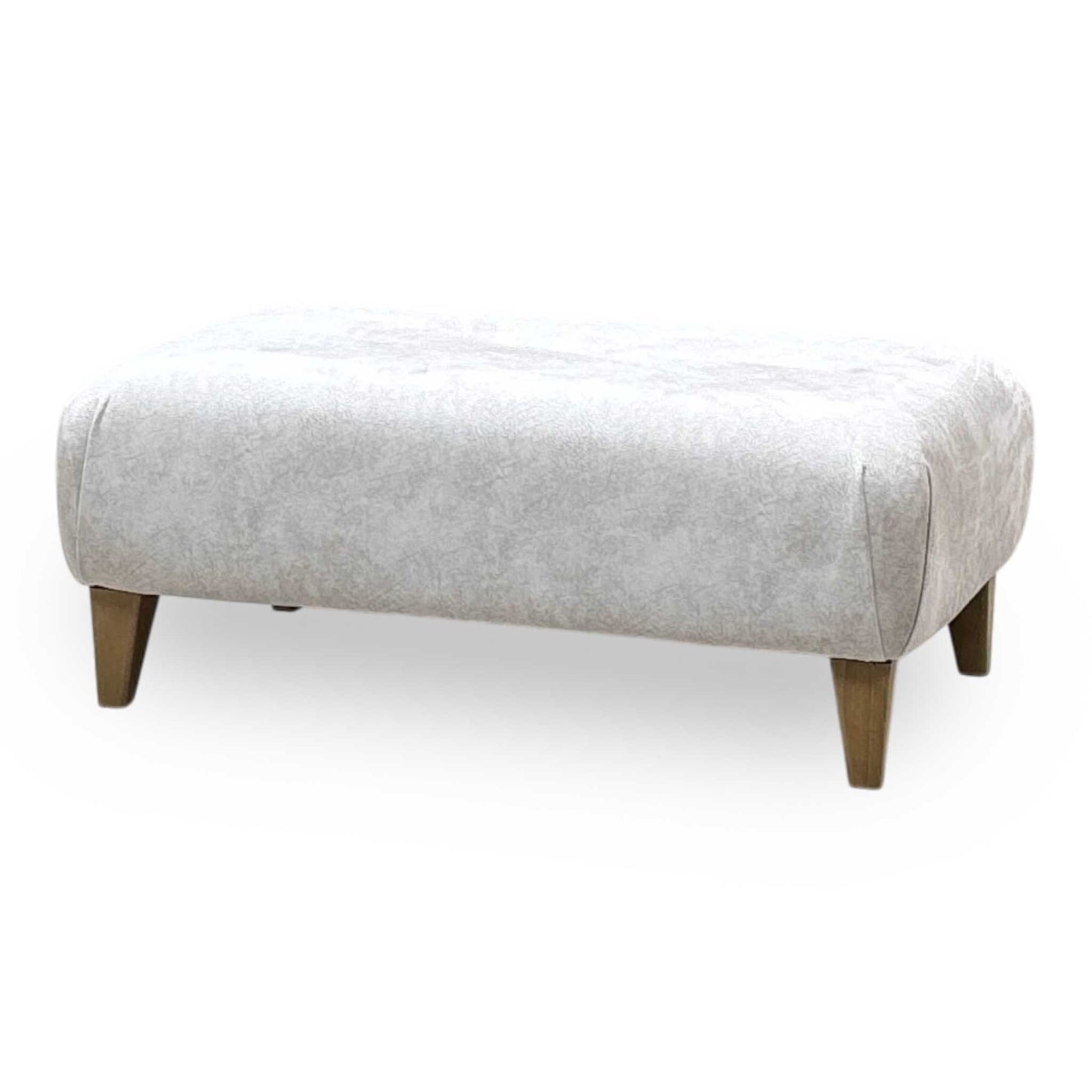 ‘Aura’ Kenzo Cream Dw Ft Fabric Footstool