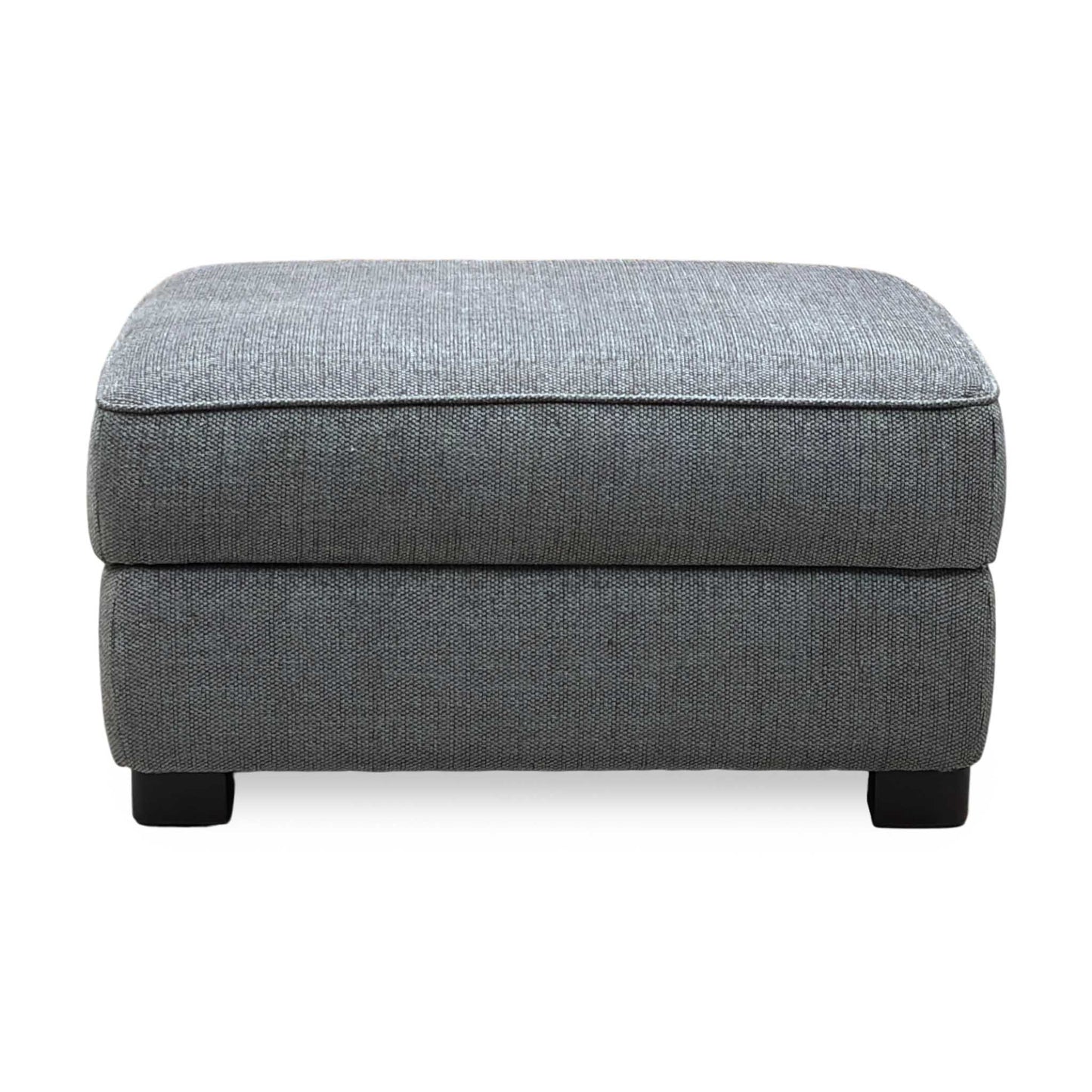 ‘Elora’ Kento 301 Warm Grey Dbf Fabric Large Storage Footstool