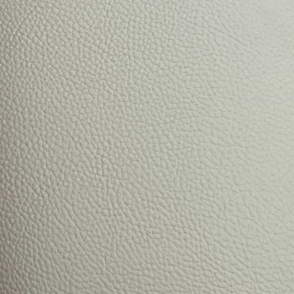 ‘Bruges’ Pebble Cream Faux Leather Swivel Recliner Chair and Footstool