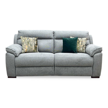 ‘Sander’ Grey Fabric 3 Seater Fabric Sofa