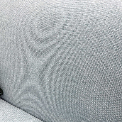 'Plumpton' Duck Egg Blue Fabric Armchair