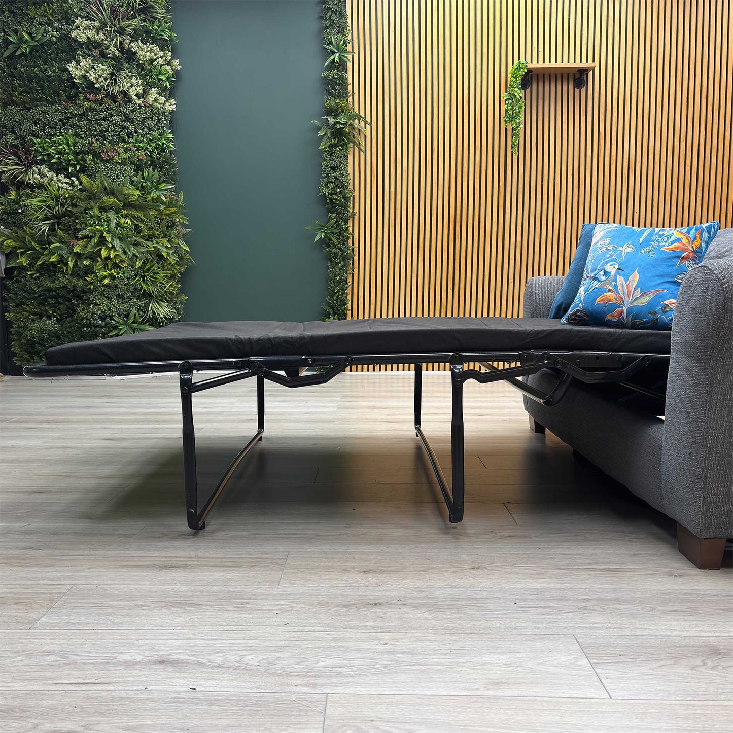 ‘New Bailey’ Charcoal Grey Fabric Sofa Bed