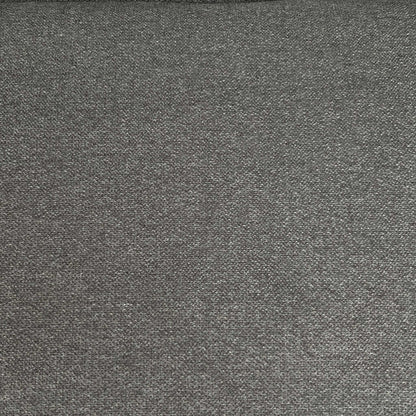 Close-up view of the manual pull-latch mechanism located on the outer side panel, highlighting the clean integration into the soft chenille upholstery.