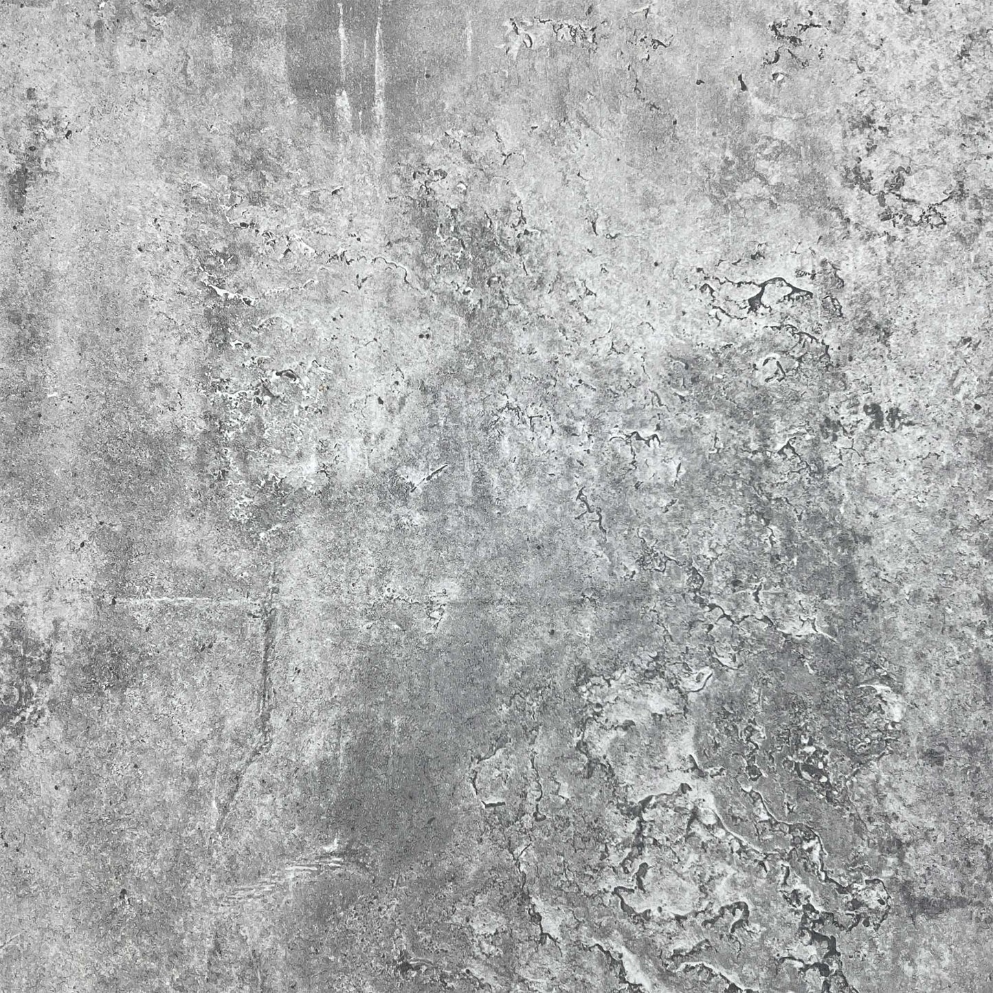 'Moon’ Grey Concrete Effect Pop-Up Extending Dining Table