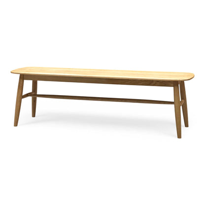 ‘Stockholm’ Light Oak Solid Oak Dining Bench