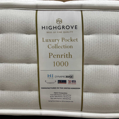 ‘Penrith’ 1000 Pocket Sprung Mattress - King
