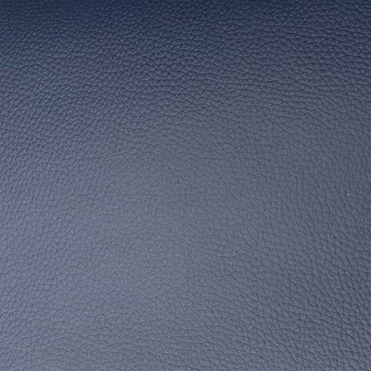 ‘Olaf’ Navy Blue Leather Power Recliner Swivel Chair