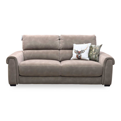 ‘Nixon’ Dexter Sand 43507 Fabric 3 Seater Sofa