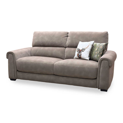 ‘Nixon’ Dexter Sand 43507 Fabric 3 Seater Sofa