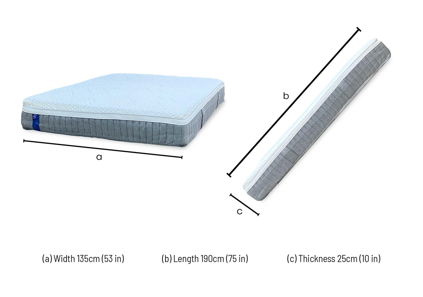 Emma Mattress Smart Hybrid Deluxe Mattress - Double