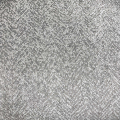 ‘Pandora’ Chevron Silver Fabric 3 Seater + Chair Sofa Set Furniture Village