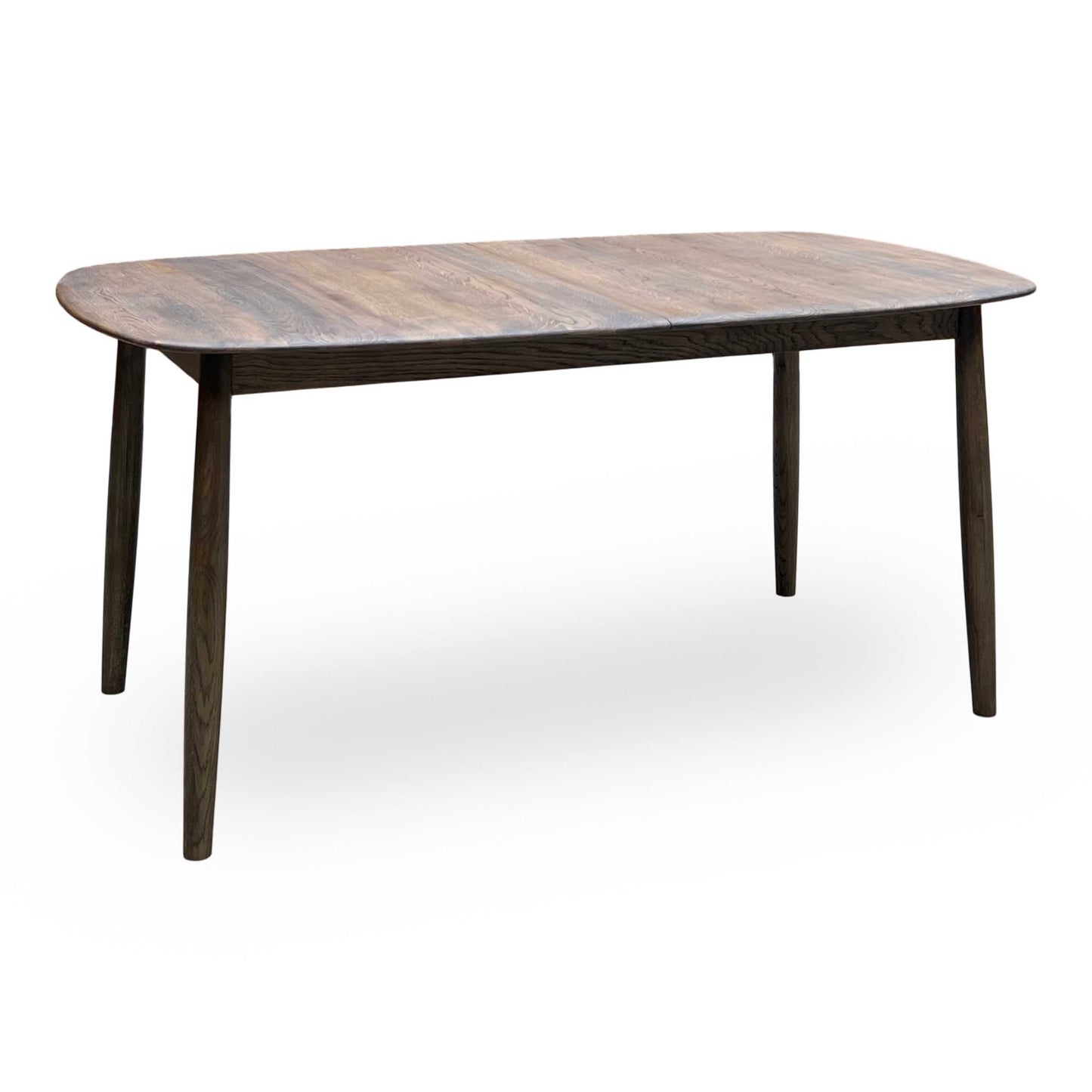 ‘Stockholm’ Dark Oak Solid Oak Large Extending Dining Table Furniture Village