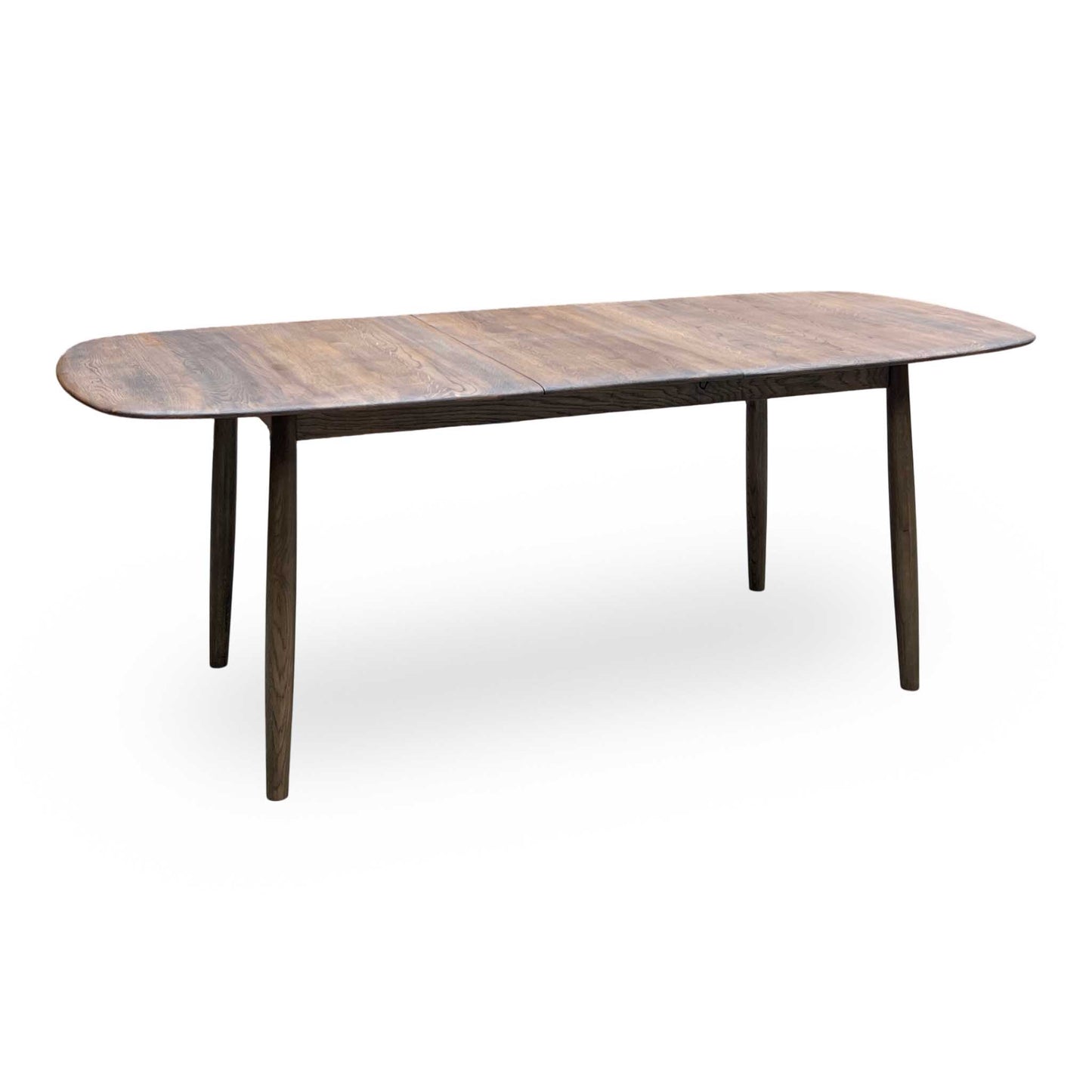 ‘Stockholm’ Dark Oak Solid Oak Large Extending Dining Table Furniture Village