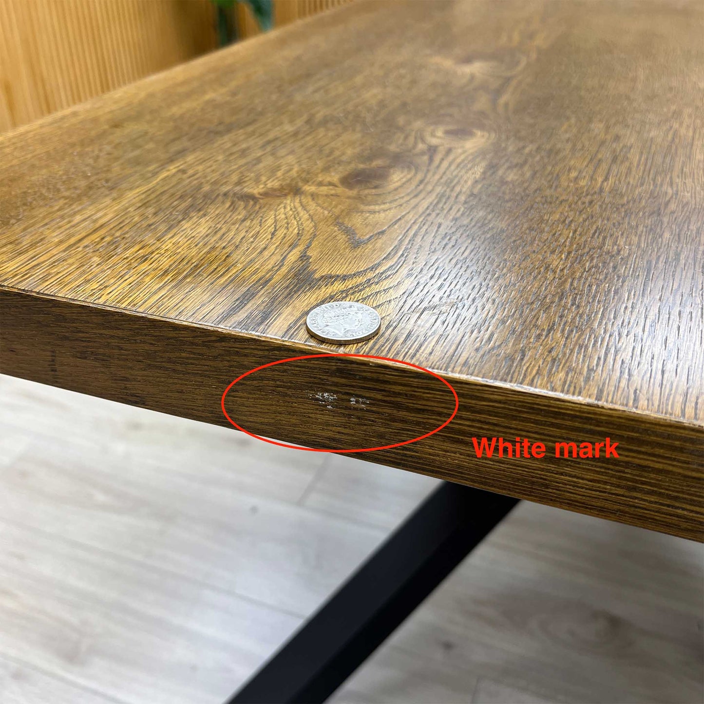 ‘Sapporo' Dark Oak Solid Oak Fixed Dining Table