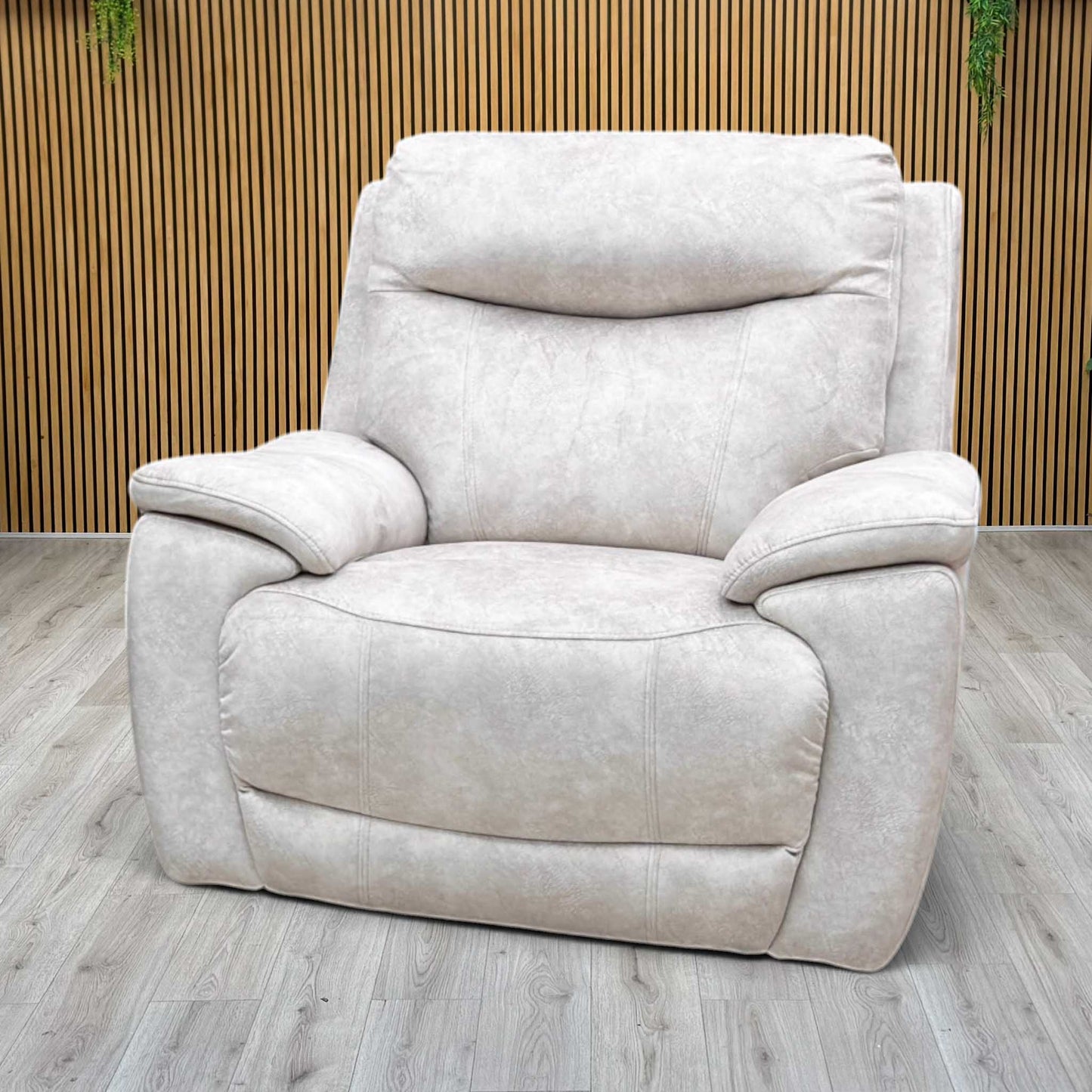 ‘Sloane’ 18177 Marble Cream Velvet Armchair
