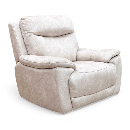 ‘Sloane’ 18177 Marble Cream Velvet Armchair