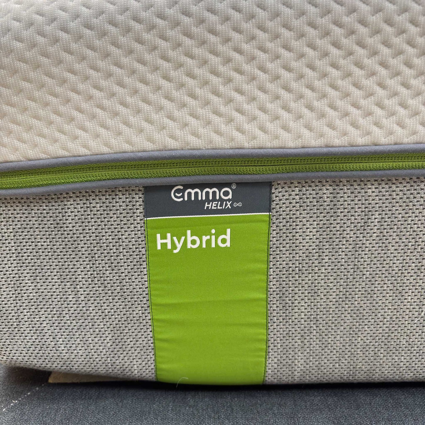 Emma Mattress Helix Hybrid Medium Firm 319 Spring Memory Foam Mattress - Double Furniture Village
