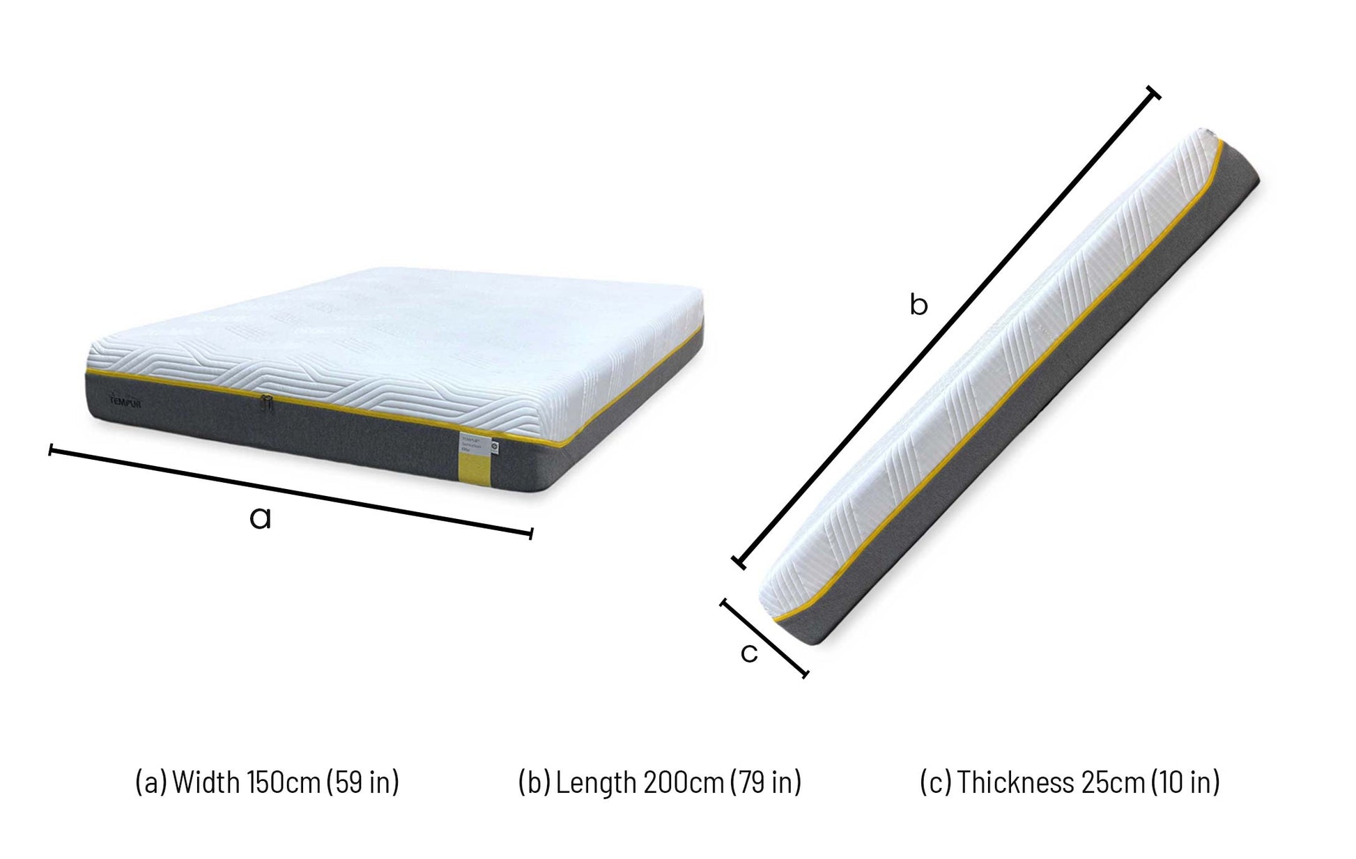 TEMPUR Sensation Elite Cool Touch Memory Foam Mattress - King Furniture Village