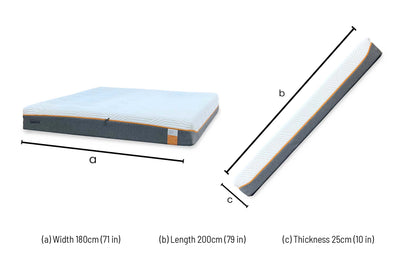 TEMPUR Original Elite Memory Foam Medium Firm Mattress - Super King Furniture Village