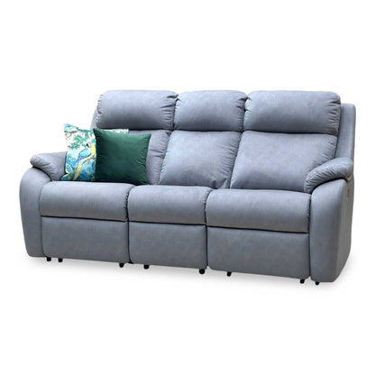 G Plan 'Kingsbury' A124 Stingray Charcoal Grey Fabric 3 Seater Power Recliner Sofa