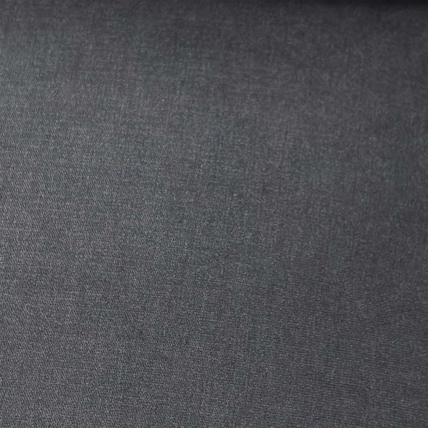 High-definition close-up macro view of the premium Grace chenille upholstery fabric, detailing the luxurious velvety textured pile, dense weave structure, and rich neutral grey multi-tonal depth.
