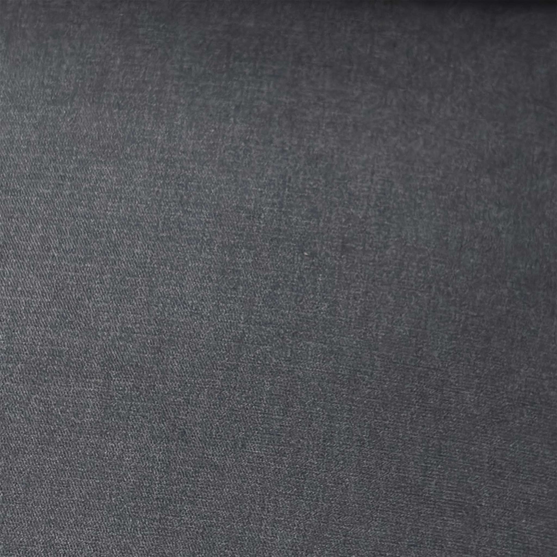 High-definition close-up macro view of the premium Grace chenille upholstery fabric, detailing the luxurious velvety textured pile, dense weave structure, and rich neutral grey multi-tonal depth.