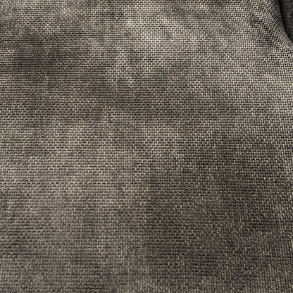 ‘Broadgate’ Chocolate Brown Fabric Large U-shape Modular Sofa with Footstool