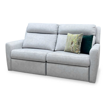 G Plan ‘Wren’ A124 Stingray Charcoal Grey Fabric 3 Seater Power Recliner Sofa with Power Headrests and Power Lumbar