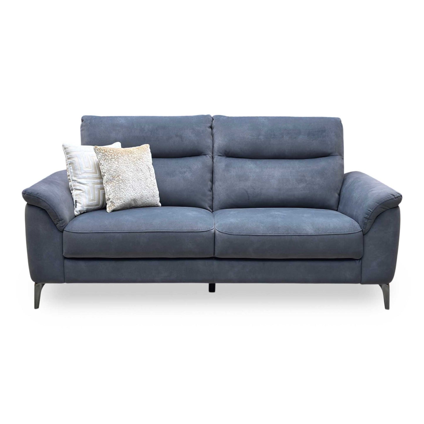 ‘Morgan’ Dexter Shadow Grey Fabric 3 Seater Sofa