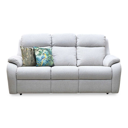 G Plan ‘Kingsbury’ A010 Swift Oatmeal Fabric 3 Seater Sofa