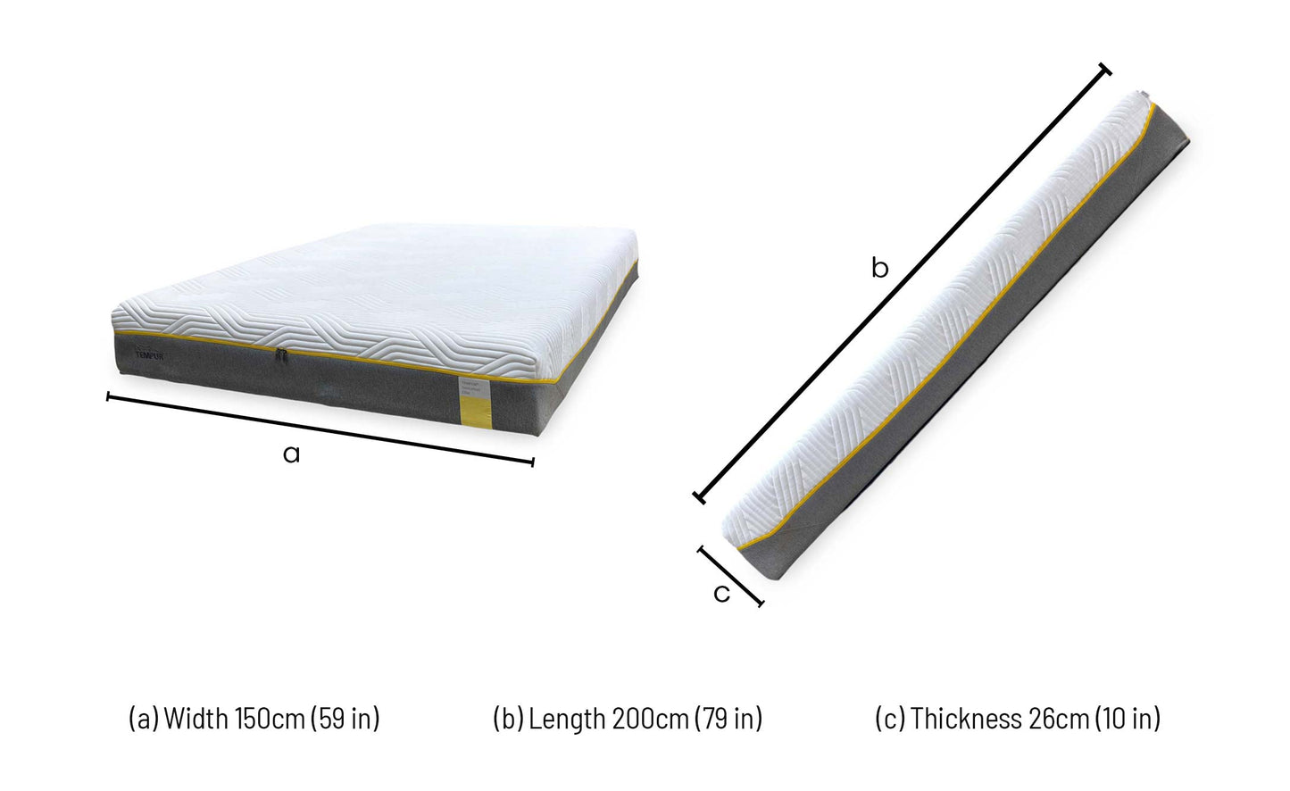 TEMPUR Sensation Elite Cool Touch Memory Foam Mattress - King Furniture Village