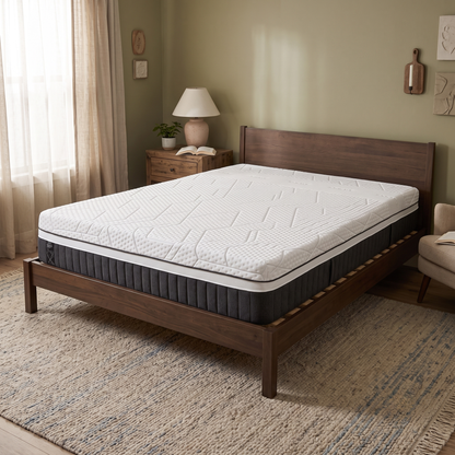 Emma Mattress Diamond Deluxe Hybrid Soft Tension Diamond Cool Foam Mattress - King