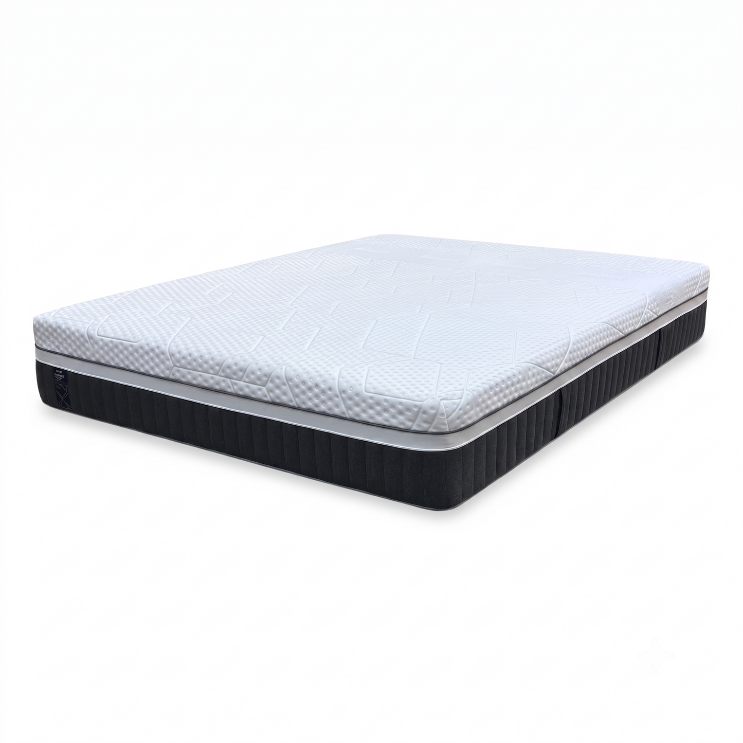 Emma Mattress Diamond Deluxe Hybrid Soft Tension Diamond Cool Foam Mattress - King Furniture Village