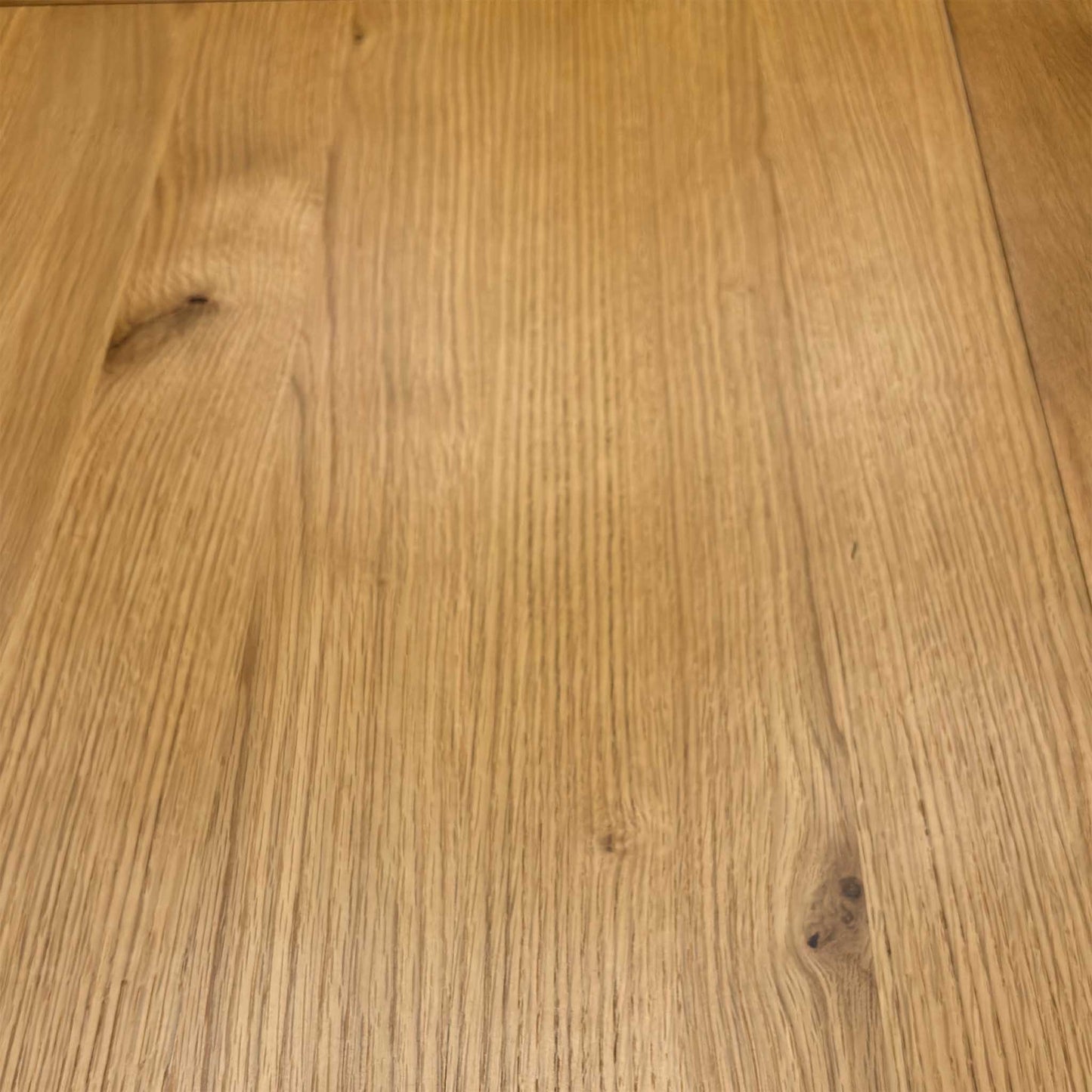 Furnitureland 'Augusta' Solid Oak Draw Leaf Extending Dining table with ‘Augusta’ Grey Cowboy Upholstered Dining Chair - Set of 4 Furniture Village