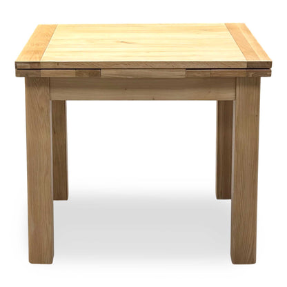 Furnitureland 'Augusta' Solid Oak Draw Leaf Extending Dining table