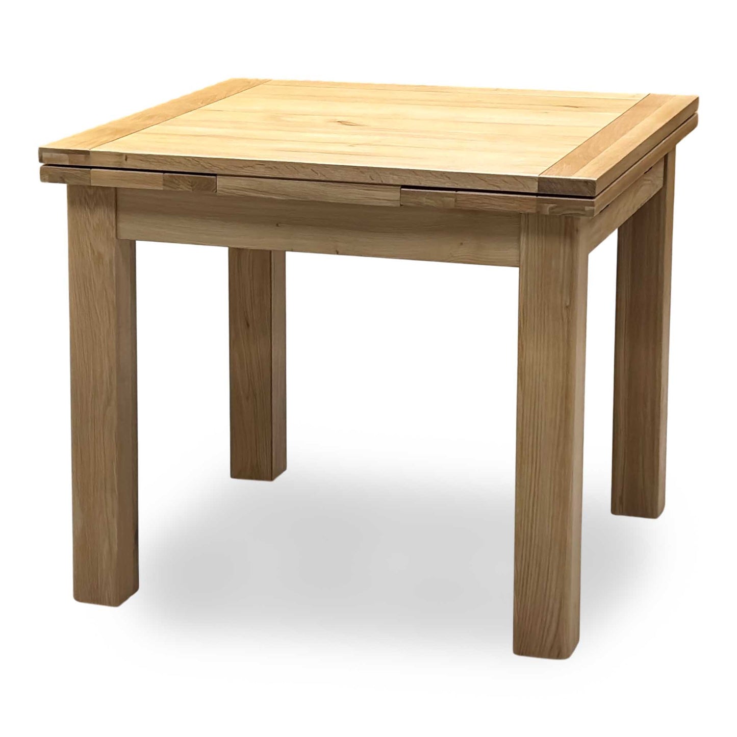 Furnitureland 'Augusta' Solid Oak Draw Leaf Extending Dining table