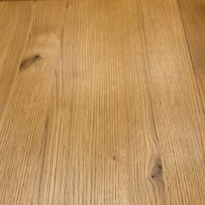 Furnitureland 'Augusta' Solid Oak Draw Leaf Extending Dining table