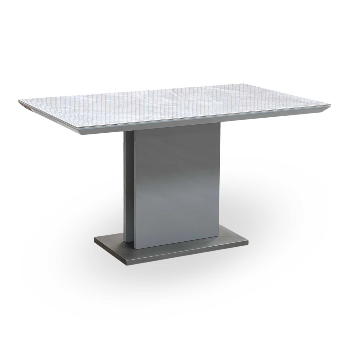 ‘Grigio' Ceramic Top Fixed Dining Table
