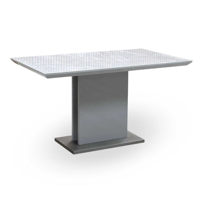 ‘Grigio' Ceramic Top Fixed Dining Table