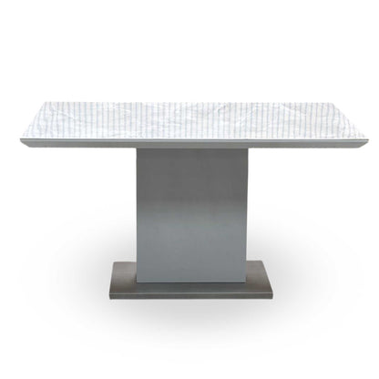 ‘Grigio' Ceramic Top Fixed Dining Table