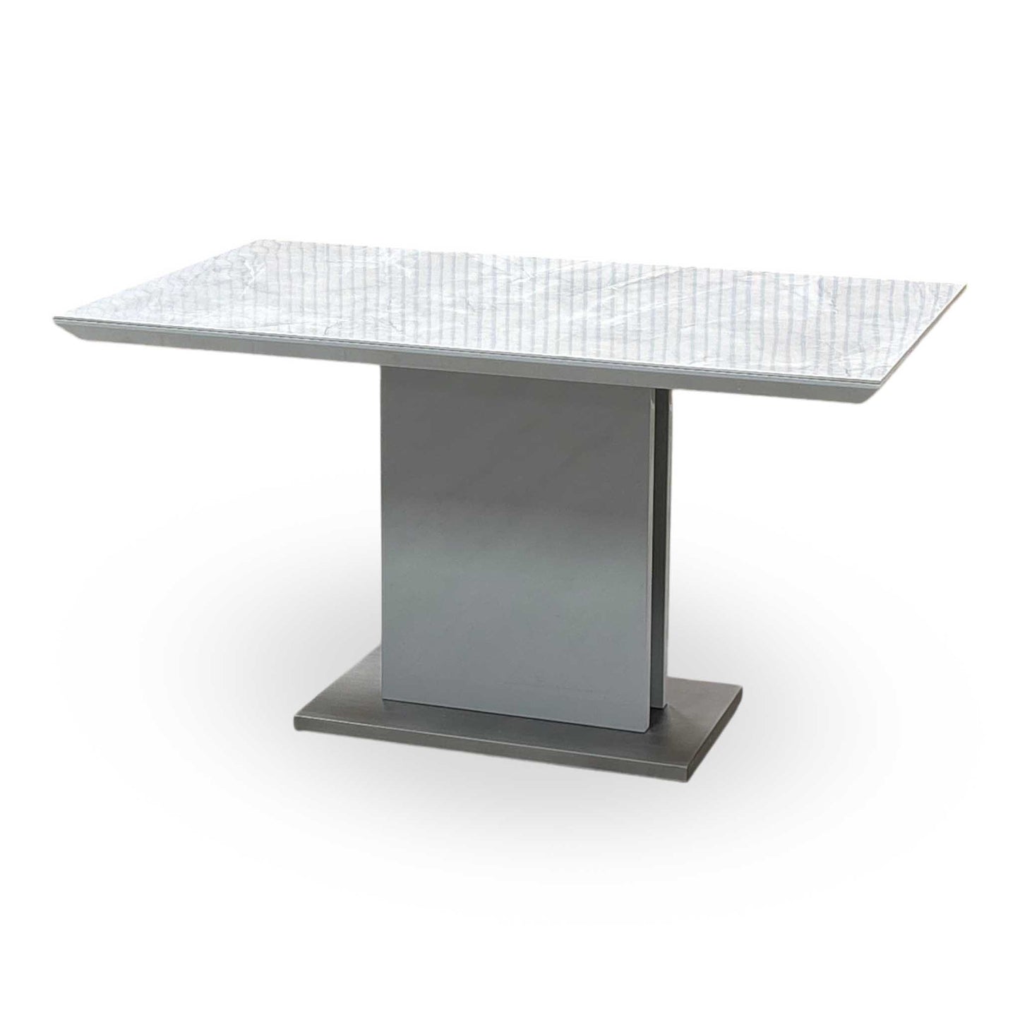 ‘Grigio' Ceramic Top Fixed Dining Table