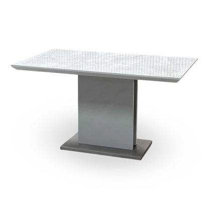 ‘Grigio' Ceramic Top Fixed Dining Table
