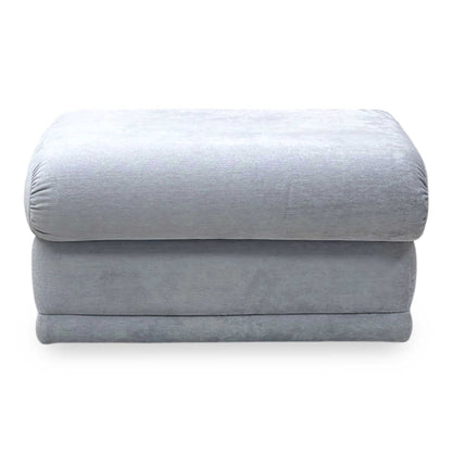 G Plan 'Malvern’ Grey Fabric Storage Footstool
