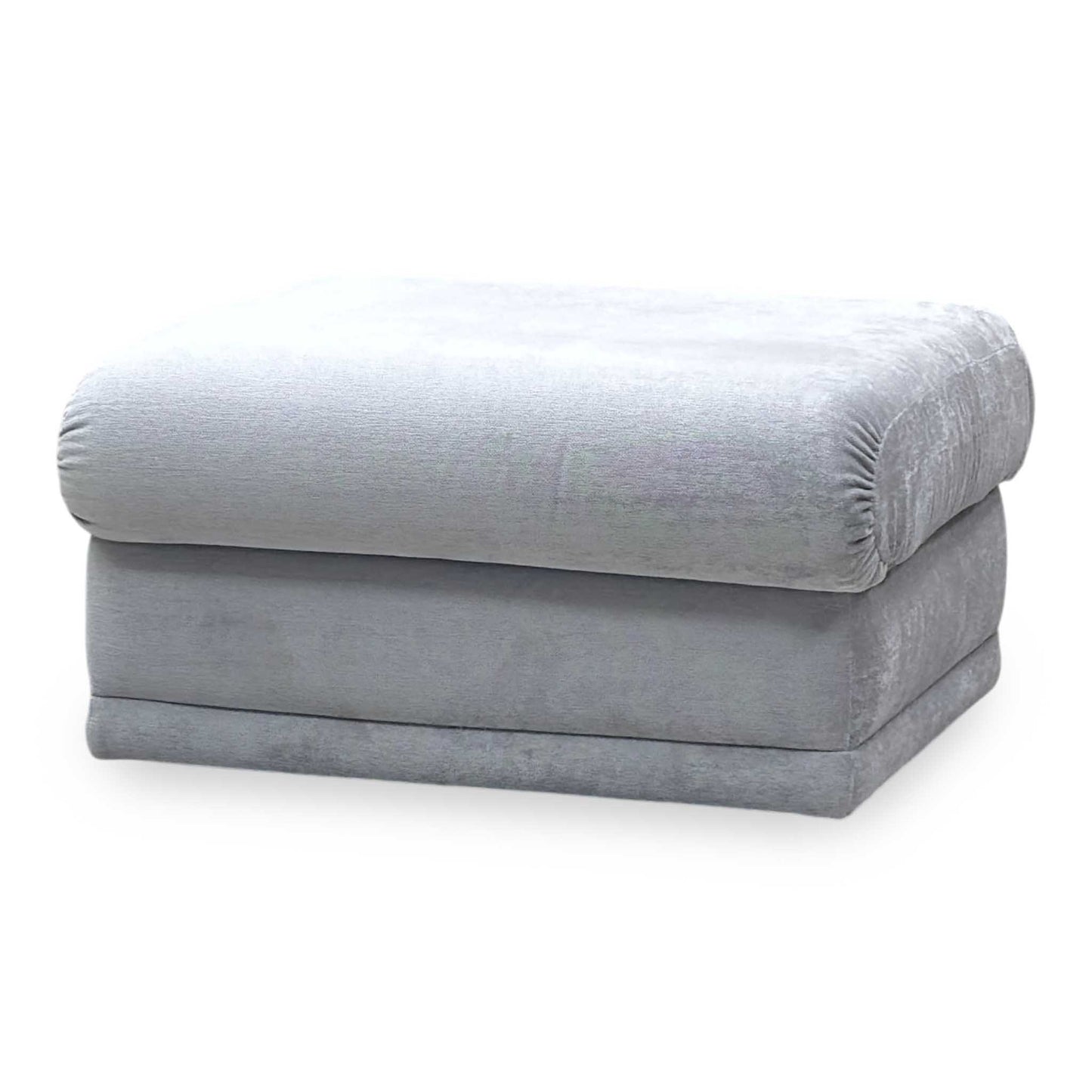 G Plan 'Malvern’ Grey Fabric Storage Footstool