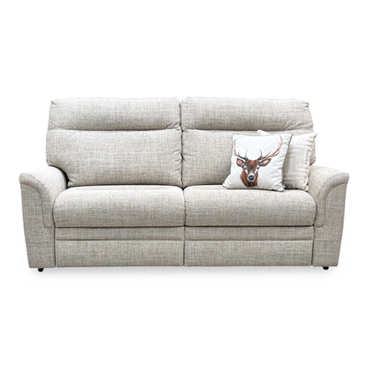 Parker Knoll ‘Hudson 23’ Dash Oatmeal 001497-0051 Fabric Large 2 Seater Sofa